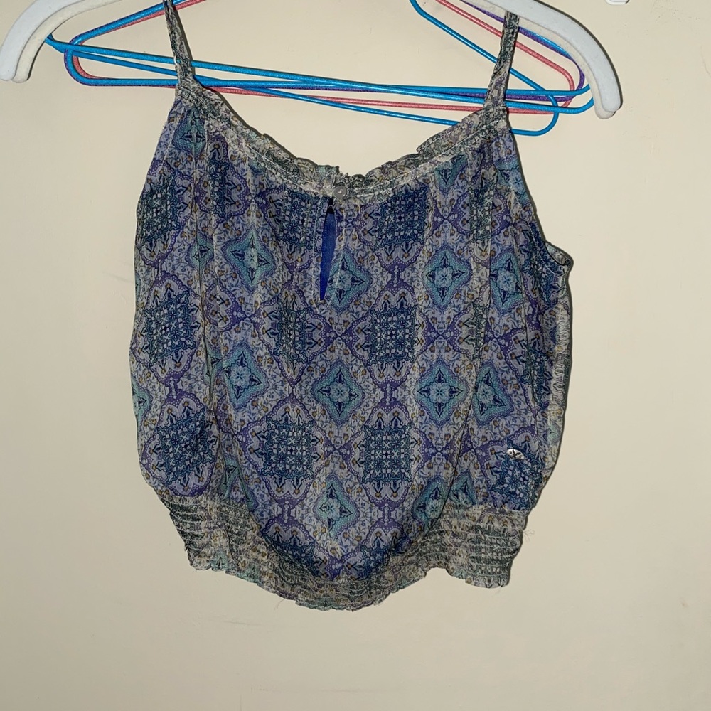 American eagle boho crop top